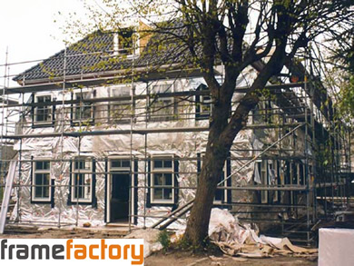 Frame Factory Eerste staalframe woning Corus